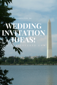 Check out our Washington, DC wedding invitation ideas