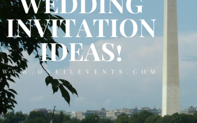DC WEDDING INVITATION INSPIRATION