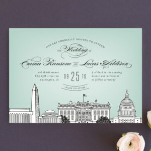 Wedding Invitations - Washington, DC