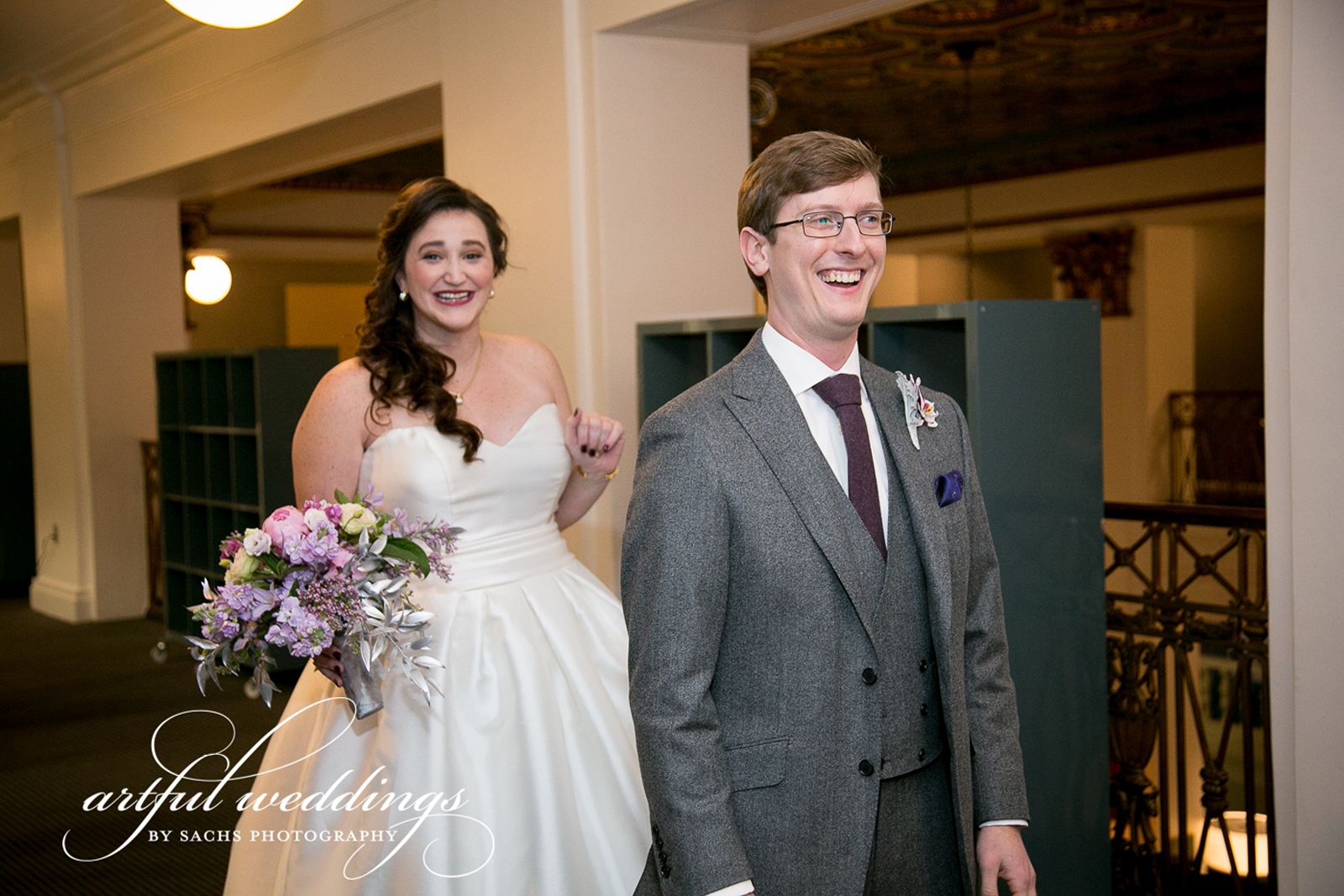 George peabody library wedding