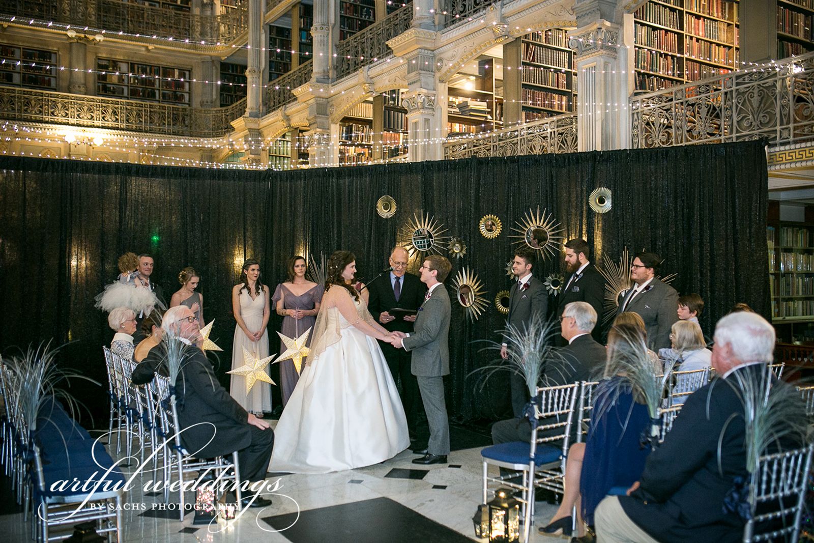George peabody library wedding