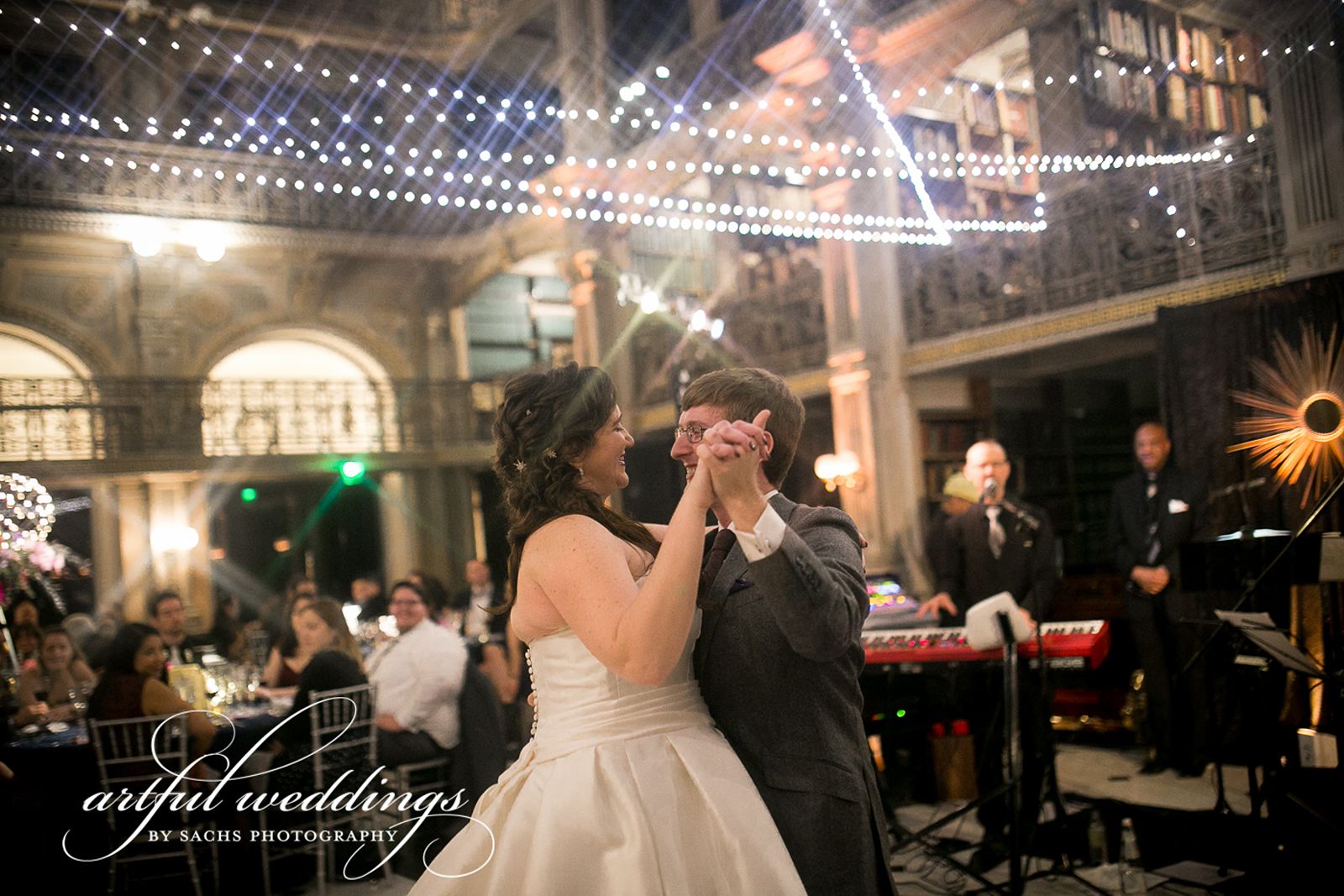George peabody library wedding
