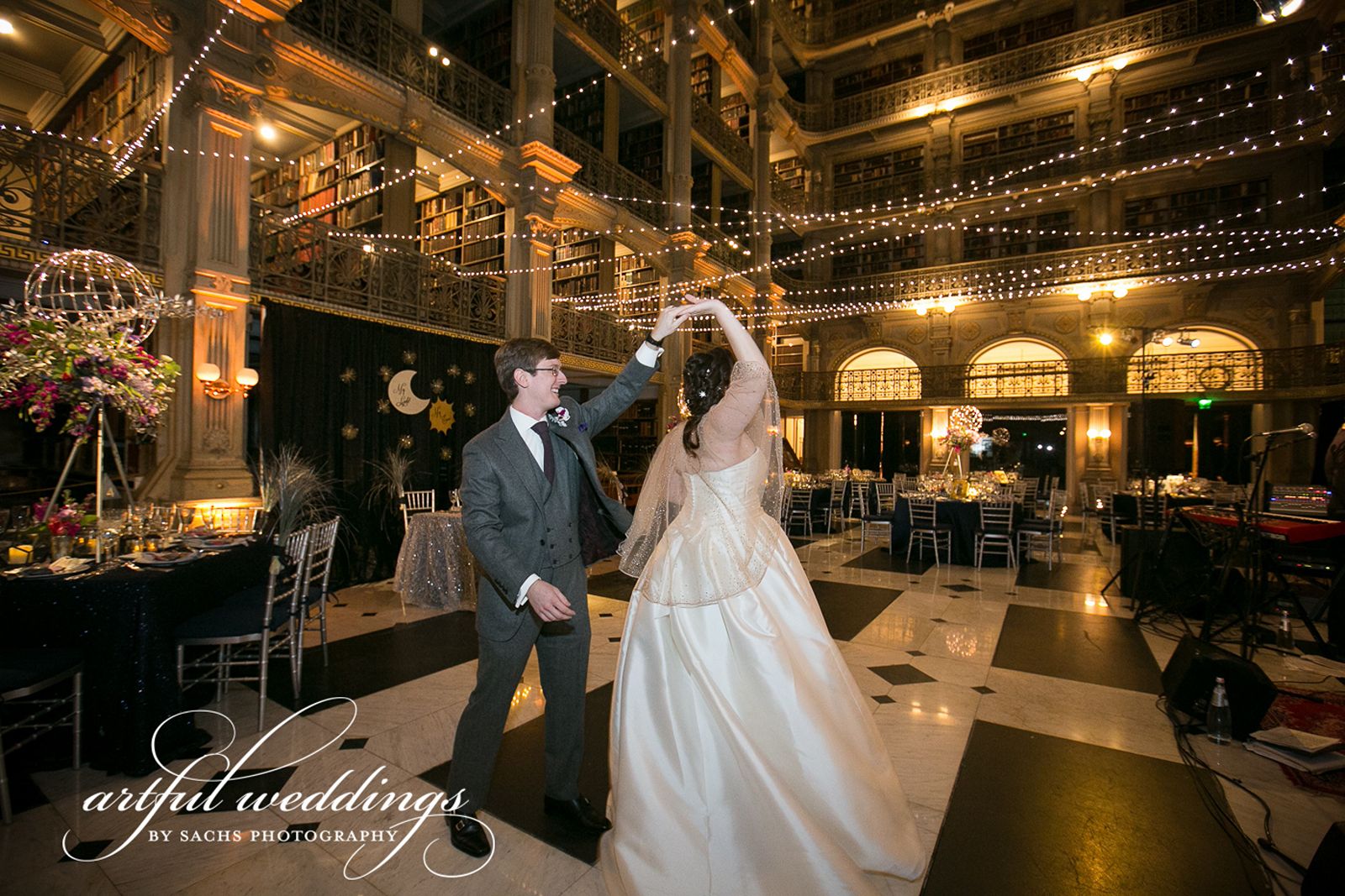 George peabody library wedding