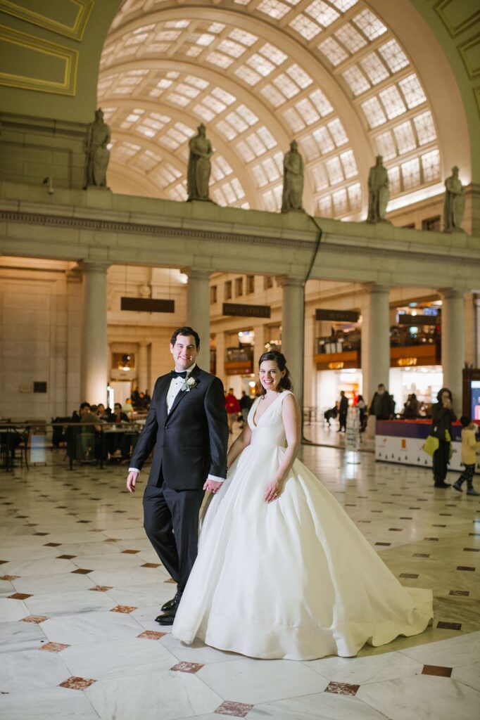 Union Station DC Winter Wedding