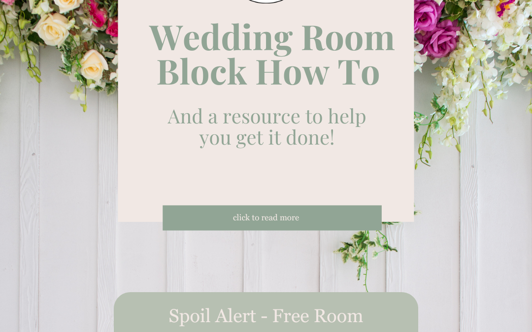 Finding A Hotel Room Block for Your Wedding