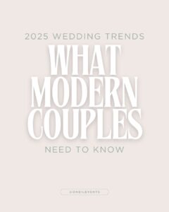2025 Wedding Trends