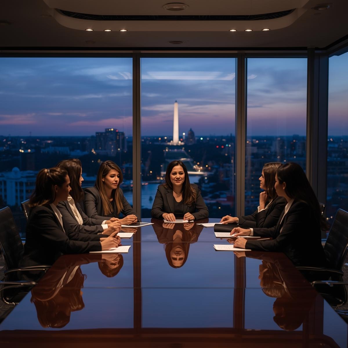 Executive retreat facilitated by DC corporate event planner