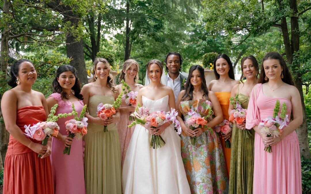 Color-Filled Summer Wedding at Meridian House DC
