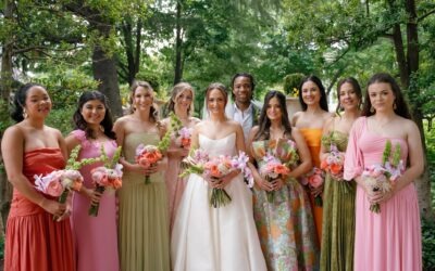 Color-Filled Summer Wedding at Meridian House DC